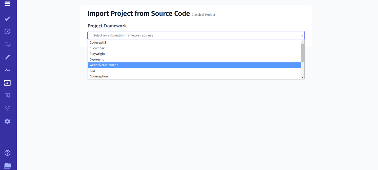 Create a new test project 3