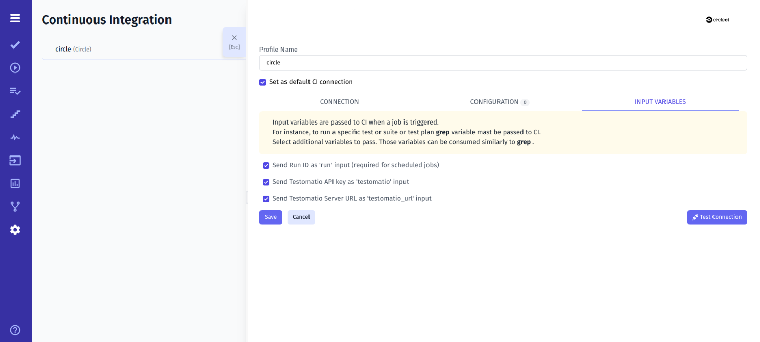 Configure Continuous Integration Settings 2
