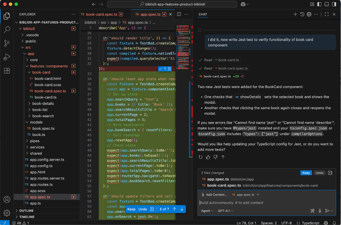 AI Unit testing with Copilot