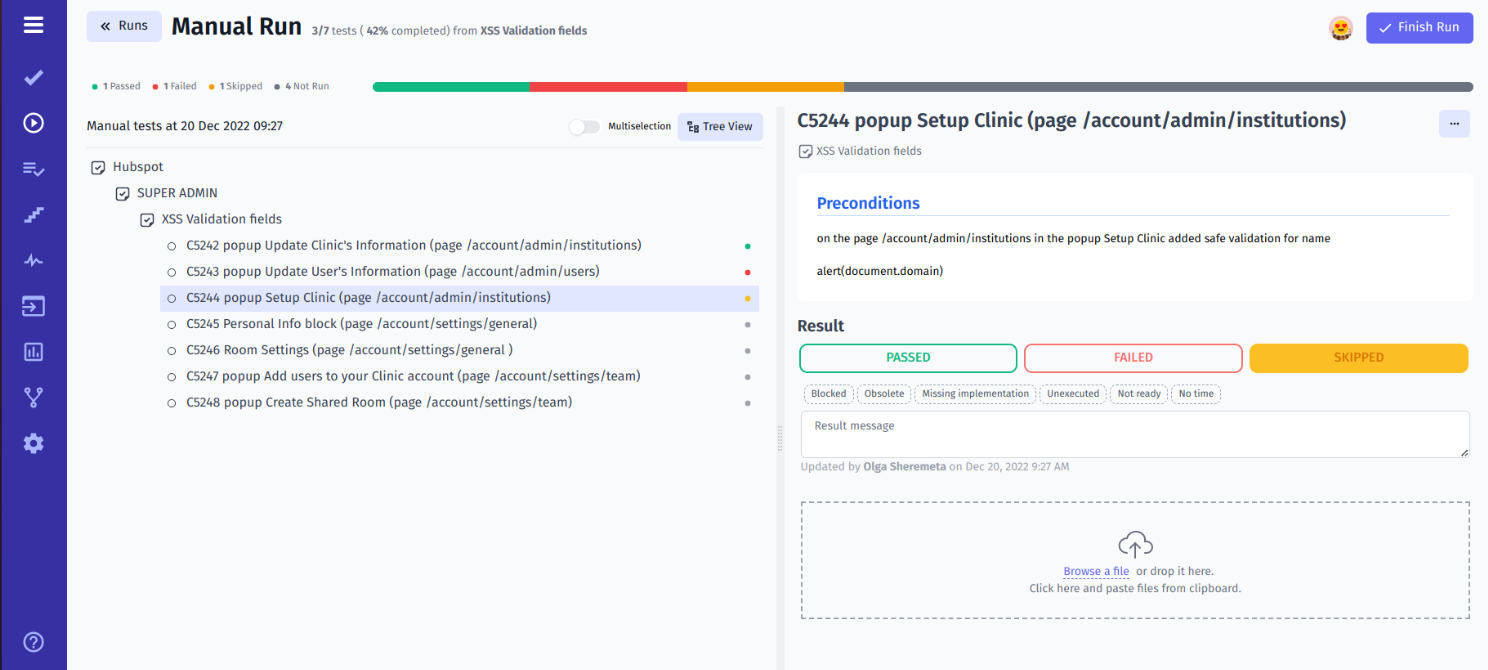 Import autotests and create manual tests across