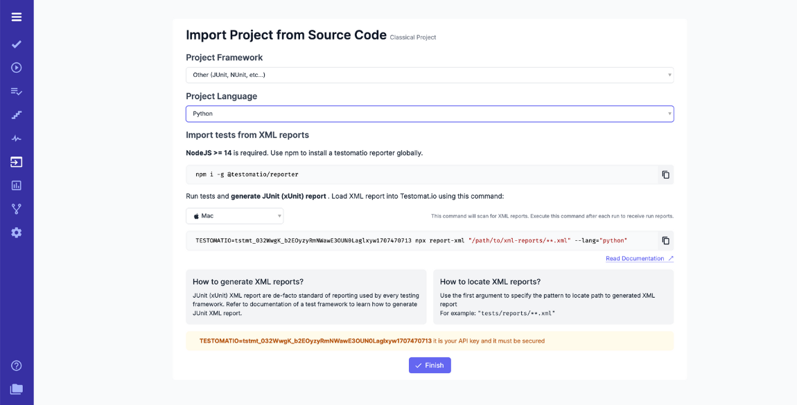 Import Python Unit Test Framework