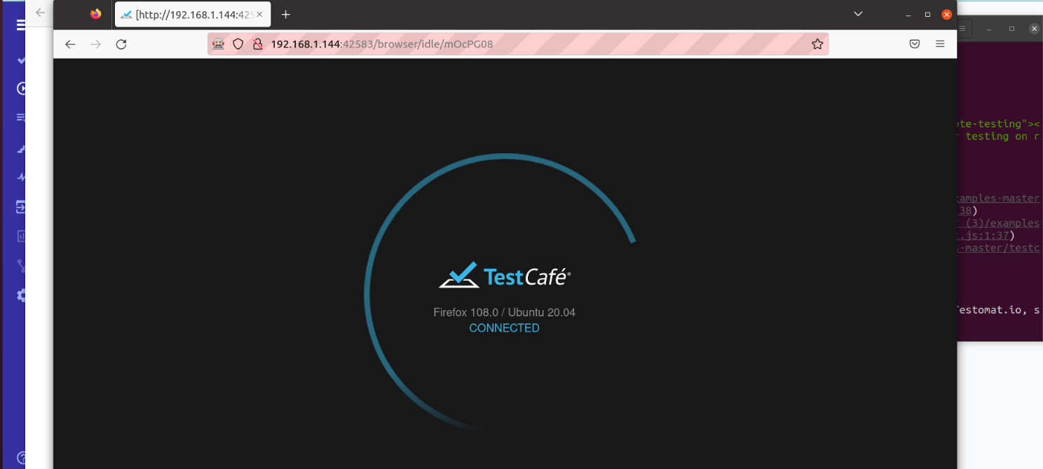 Execute TestCafe Scripts