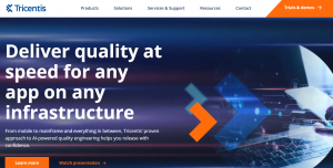 QTest ALM test management tool from Tricentis